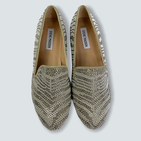 Steve Madden Shoes - Steve Madden Conncord Studded Smoking Flats
